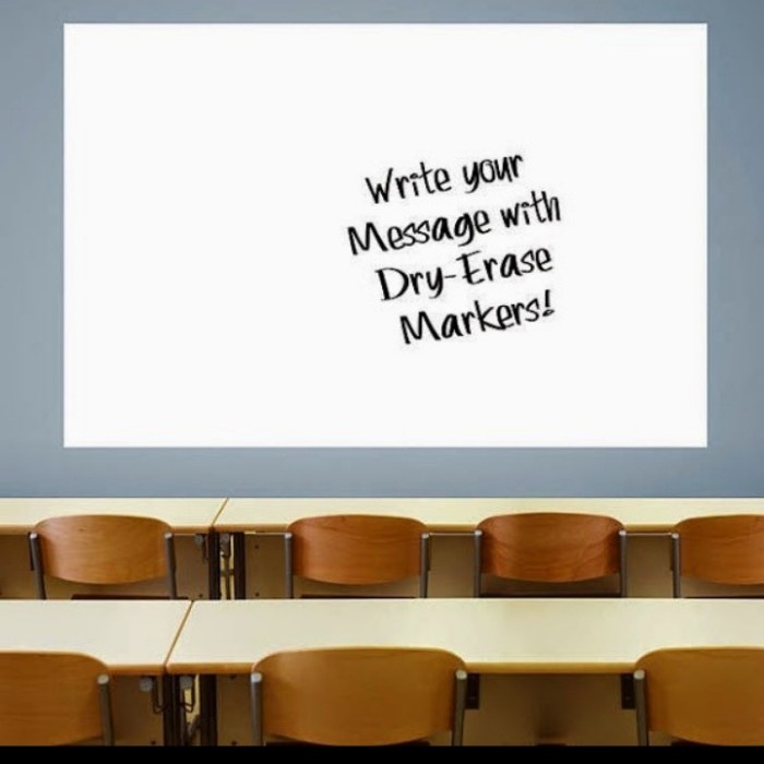 

STIKER WHITE BOARD /STIKER PAPAN TULIS L.152