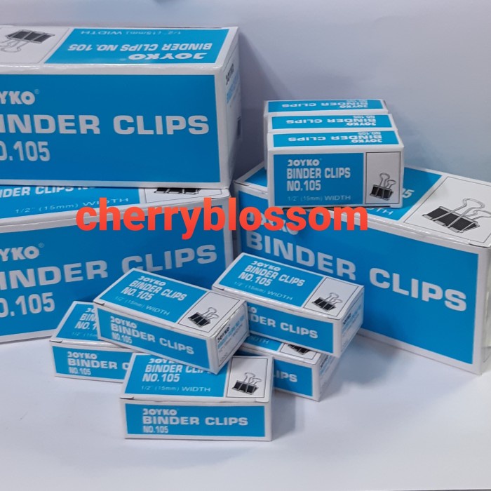 

Binder Clip /Penjepit kertas Joyko No. 105 per gross