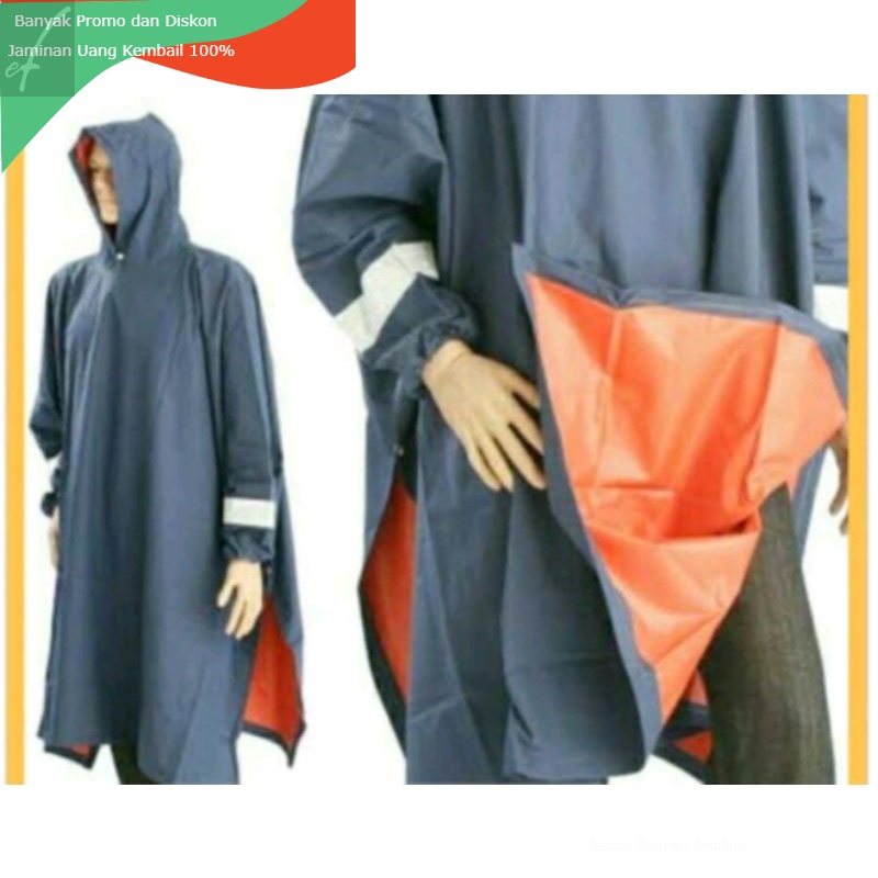 Jas/Mantel Hujan Ponco Premium