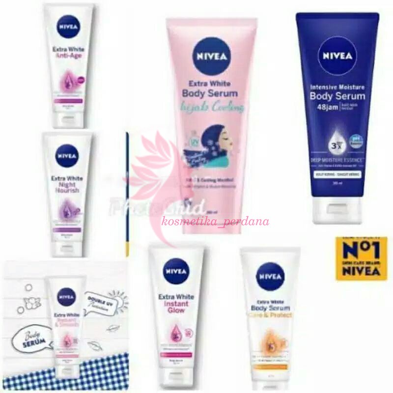 nivea extra white body serum