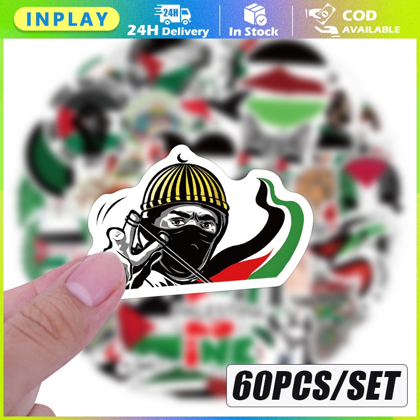 

Stiker Dukungan Palestina / Save Free Palestine / Stiker Pack Free Palestine Isi 60Pcs Stiker