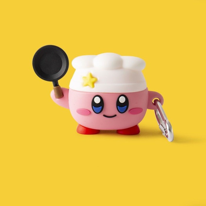 Case Baseus WM02 3D Kartun Lucu Casing Earphone TWS Pelindung Cover - Kirby