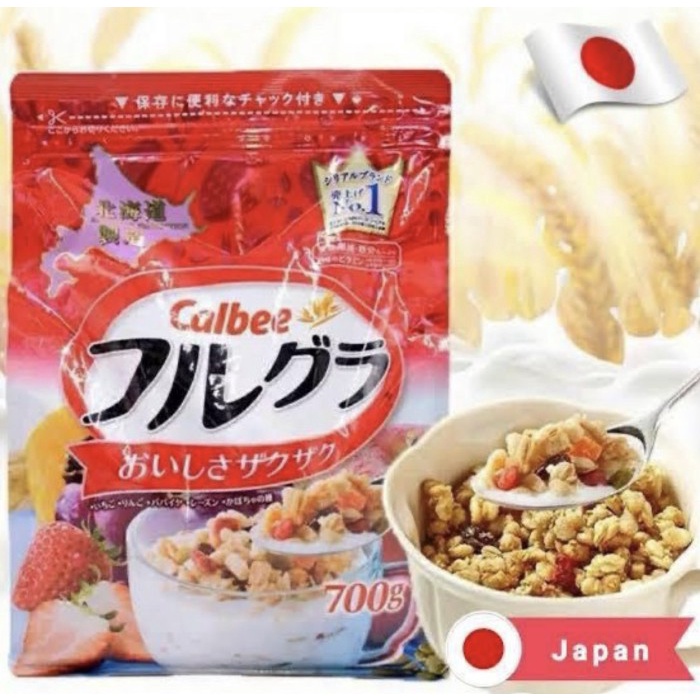 

✨PROMO✨ -Calbee Granola Cereal 700gr Japan