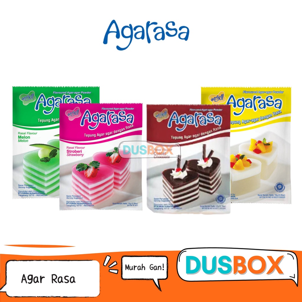 

Agarasa Nutrijel / Agarasa / Agarasa Coklat / Agar / Ager Jelly / Ager / Nutrijell / Agar Agar / Agar Rasa