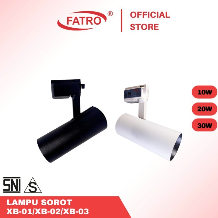 FATRO LAMPU LED MURAH REL TRACK LED SOROT LAMPU SOROT TRACKLIGHT