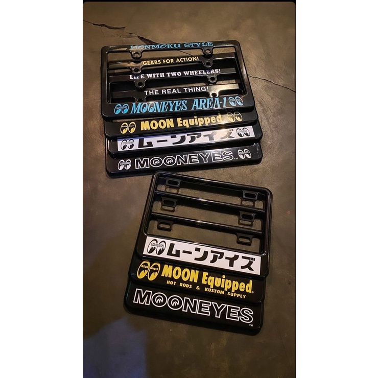 MOONEYES - License Frame Plate/Frame Plat Nomor - MOTOR