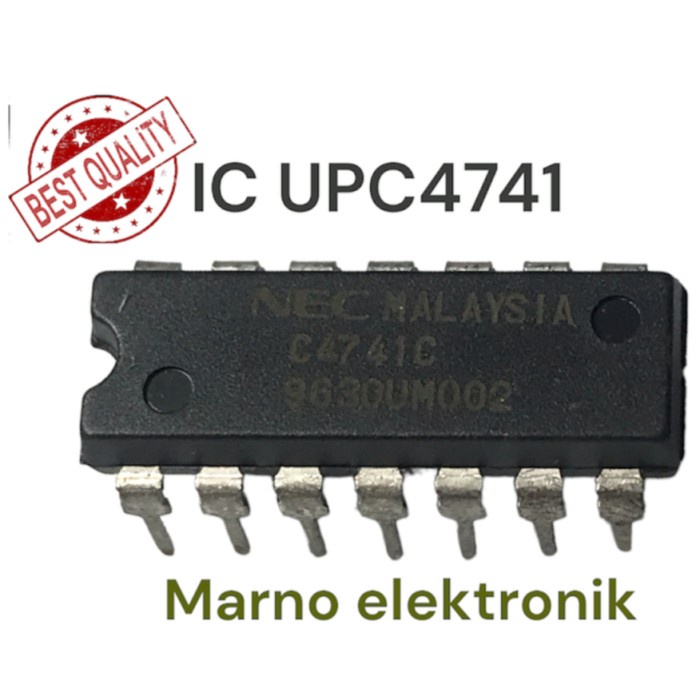 IC UPC4741C UPC4741 UPC 4741 C4741C C4741 C 4741C