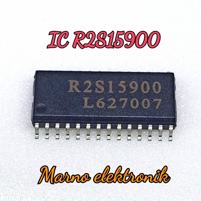 R2S15900 IC TONE CONTROL TV P IC POLYTRON TABUNG IC R2S 15900 PART TOOL ELECTRO