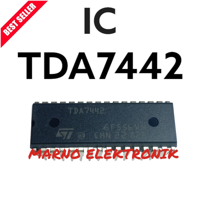 IC TDA7442 TDA 7442  TDA-7442  ORI PART TOOL ELECTRO