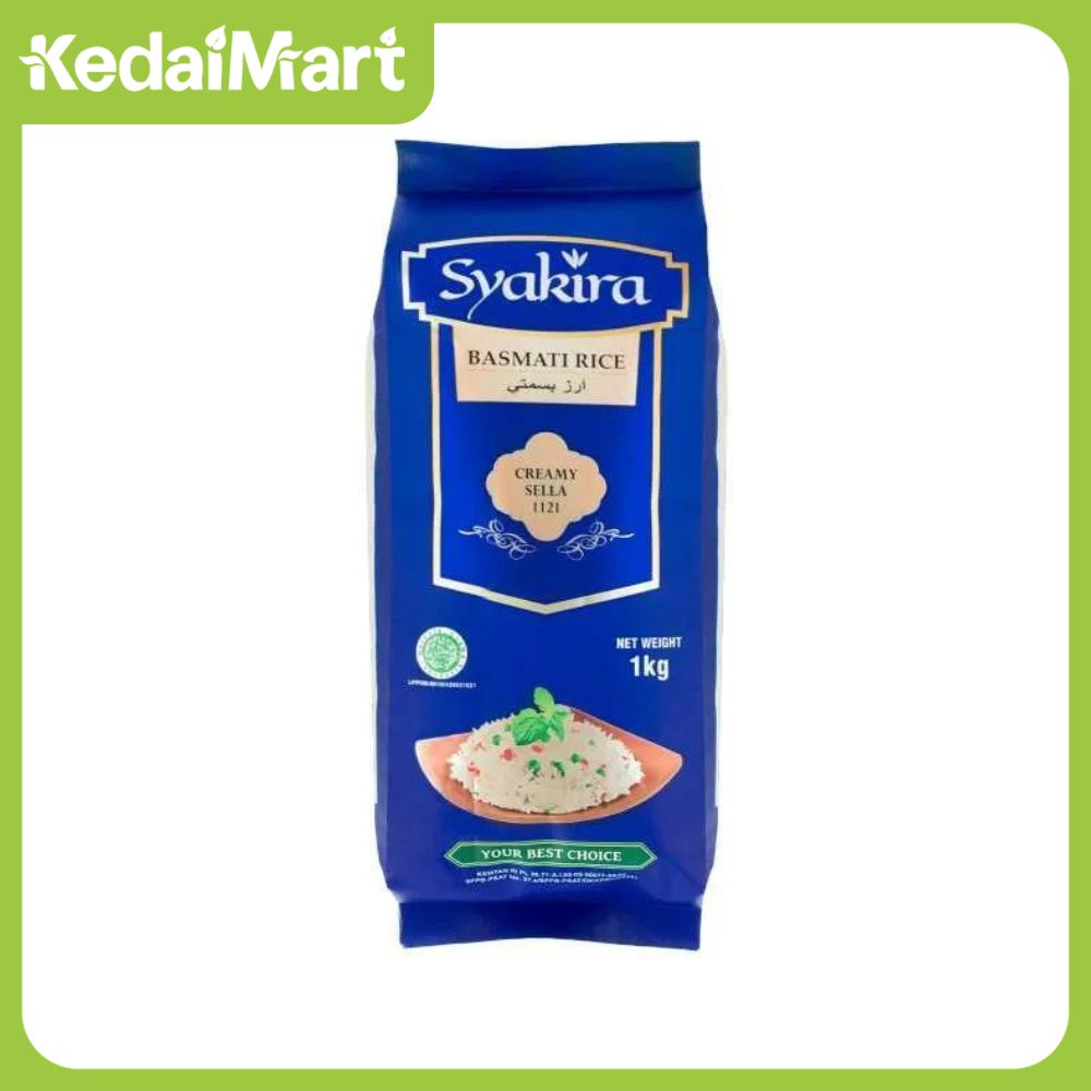 

Beras Basmati Syakira 1 Kg