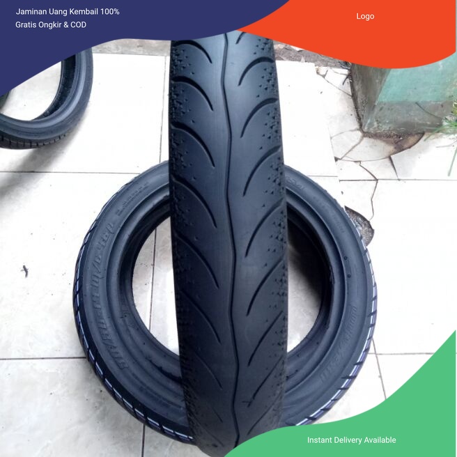 BAN MOTOR SEKEN BELAKANG MERK MAXIS UK.90/90 RING-14 TUBLES