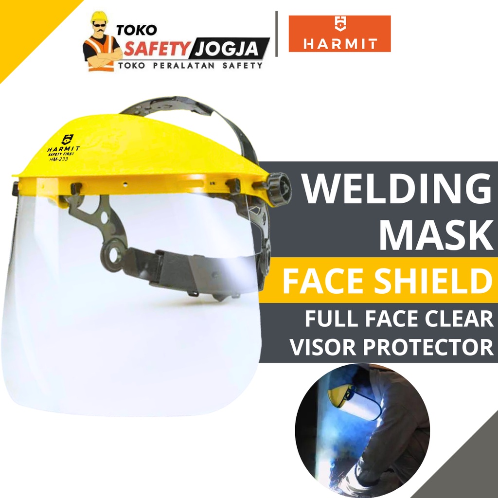 Face Shield Harmit Pelindung Wajah Gerinda Medis