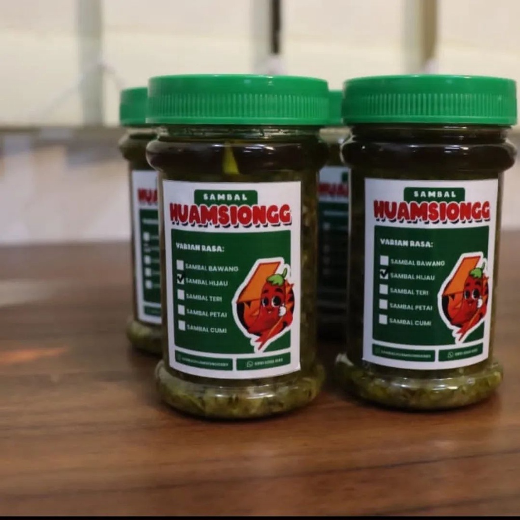 

Sambal Huamsiongg - Hijau