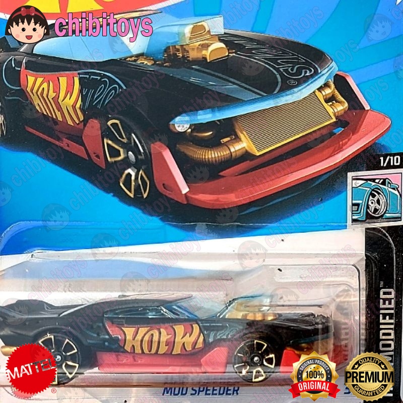 Hot Wheels Mod Speeder 2024 Hitam Rod Hotrod Drag Race Original Mattel