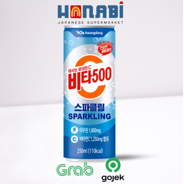 

Kwangdong Vita 500 Sparkling 250ml - Minuman Soda Vitamin C Made In Korea