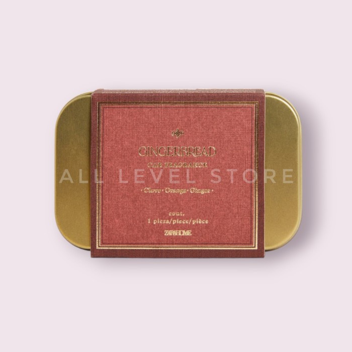 Parfum Mobil Zara Home Car Air Freshener Christmas Edition GINGERBREAD