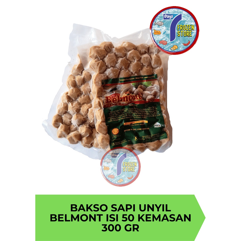 

Bakso Sapi Unyil Belmont isi 50 kemasan 300 gr