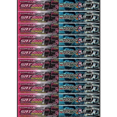 Sticker bus basuri / tempelan sticker bus basuri jb5