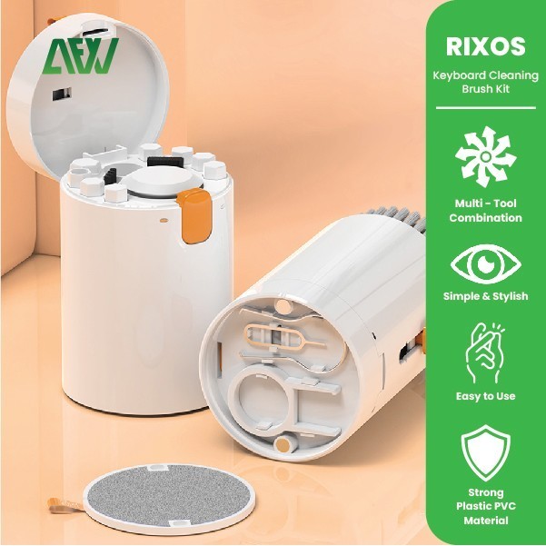 RIXOS Keyboard Cleaning Brush Kit Pembersih Layar Laptop Cleaning Kit