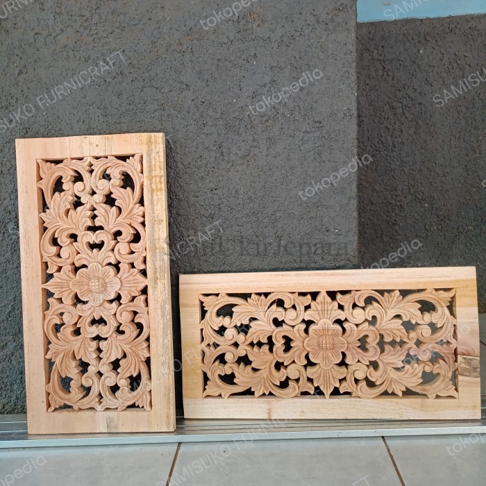 angin-angin rumah ukiran kayu SU2234