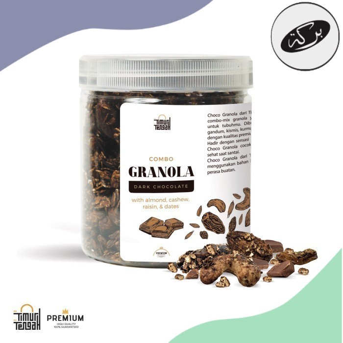 

HDN Granola Dark Chocolate 500gram Sarapan Diet Sehat - 500gr