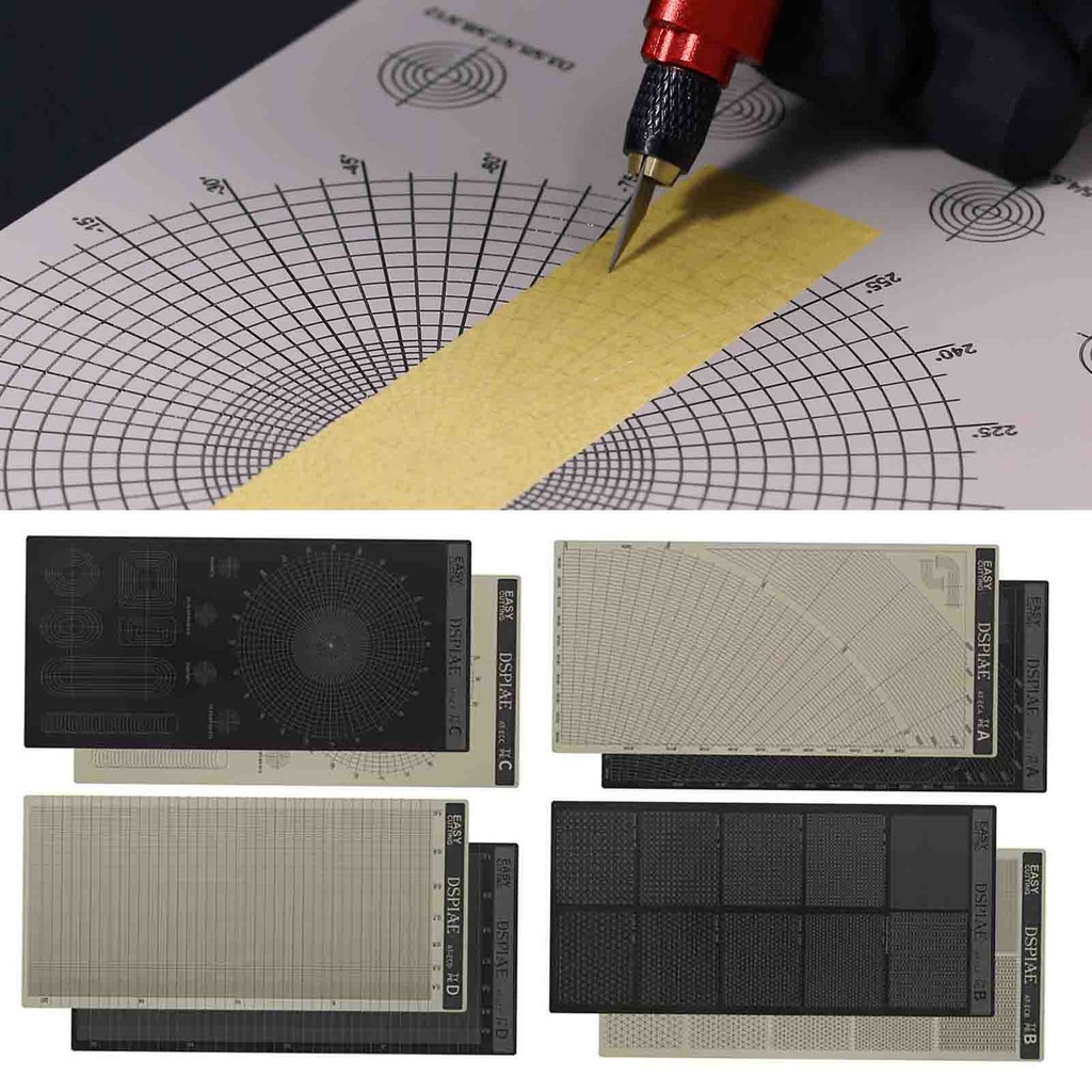 

DSPIAE Masking Tape Cutting Mat(Concentric Circles) AT-ECC AT-ECA AT-ECB AT-ECD