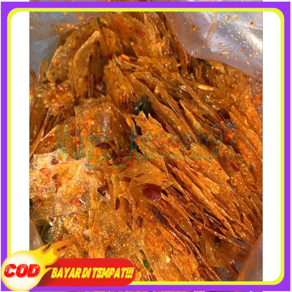 

keripik kaca pedas daun jeruk 1 kilogram