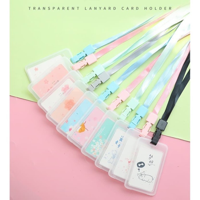 

Rena V - TP085 Gantungan Tali Kartu Akses Kantor MRT Busway Lanyard Card Holder - Hijau