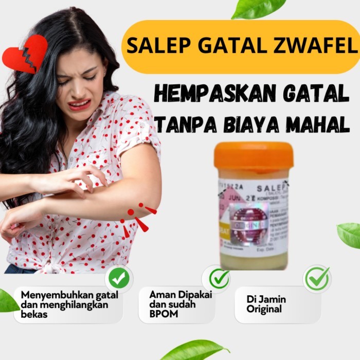 Salep Zwafel 24 Original Salep Gatel Kudis Kurap Panu Kutu air Eksim Menahun
