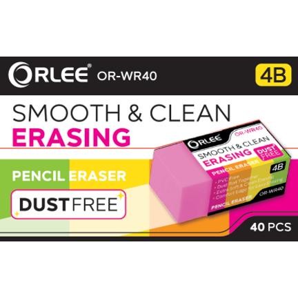 

JUAL PENGHAPUS PENSIL ORLEE 4B - SMOOTH & CLEAN ERASING 1 KOTAK ISI 40 BIJI LEBIH MURAH