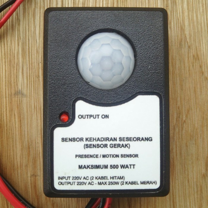 

Saklar sensor gerak W AC 220V otomatis tt besar