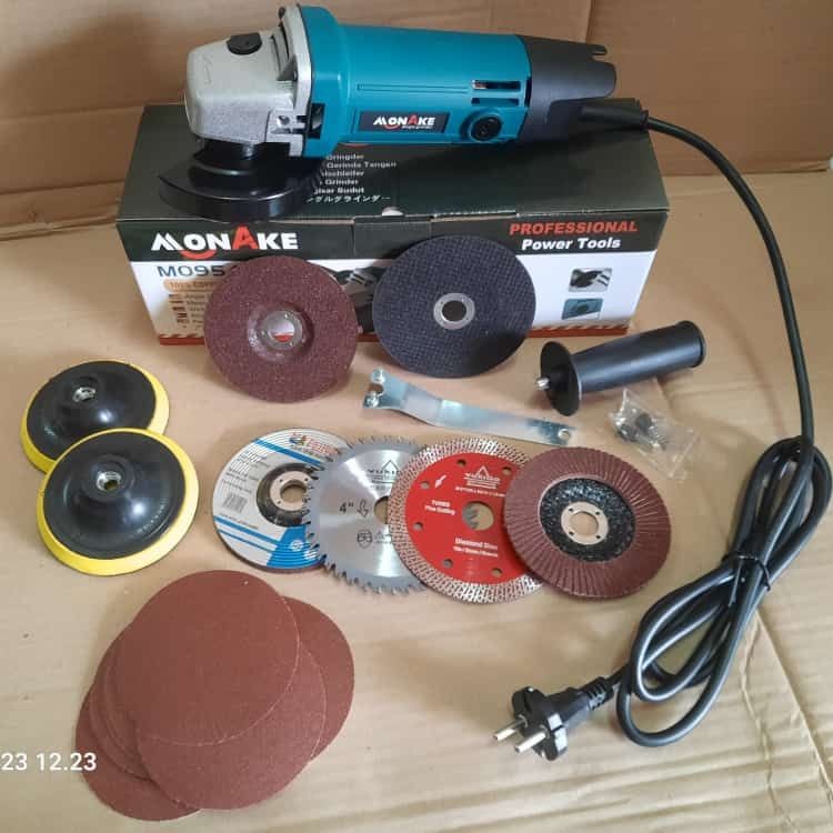 TERLARIS  MONAKE MESIN GURINDA + FULL MATA KERAMIK MAKITA MESIN GURINDA GERINDA LISTRIK SELEPAN MESI