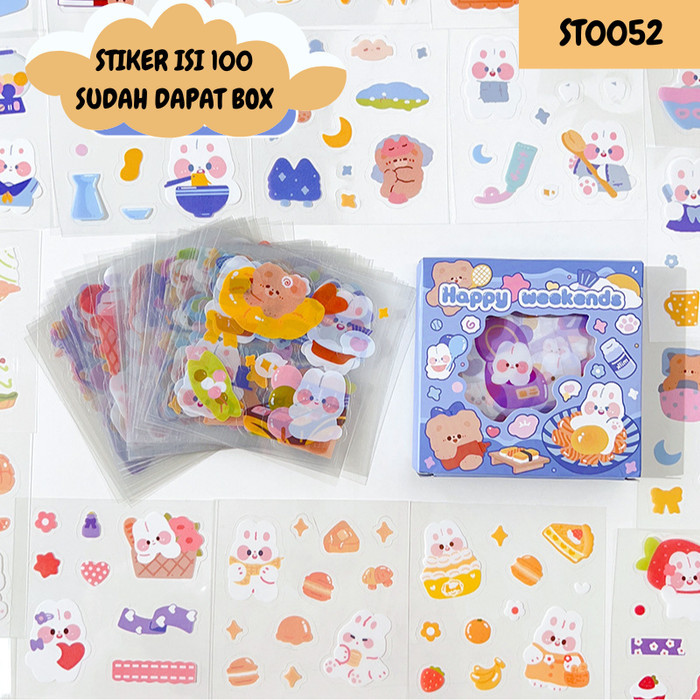 

Mall -martstrong247.id~[PROMO TERLARIS] Sticker Stiker Aesthetic Lucu Kartun Momo Karakter Anak Korea ST0047 - ST0052I