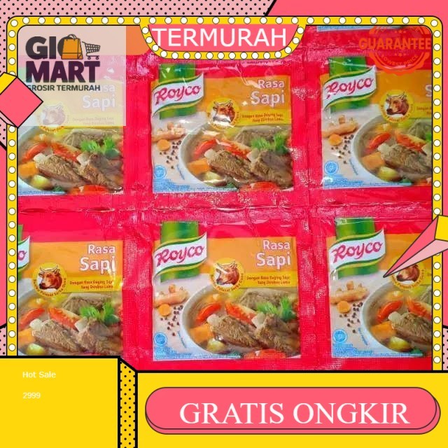 

Royco bumbu penyedap rasa [36pcs x 8gr/ renceng]