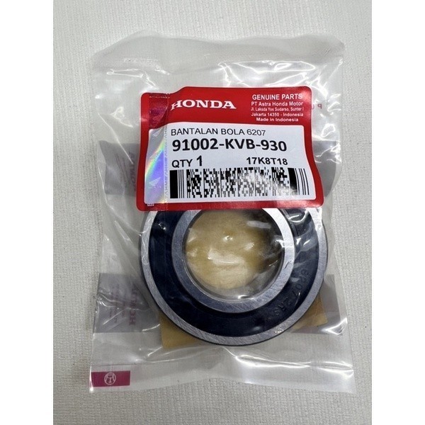 Bearing 6207 Lahar kruk as kiri vario 125 FI Vario 150