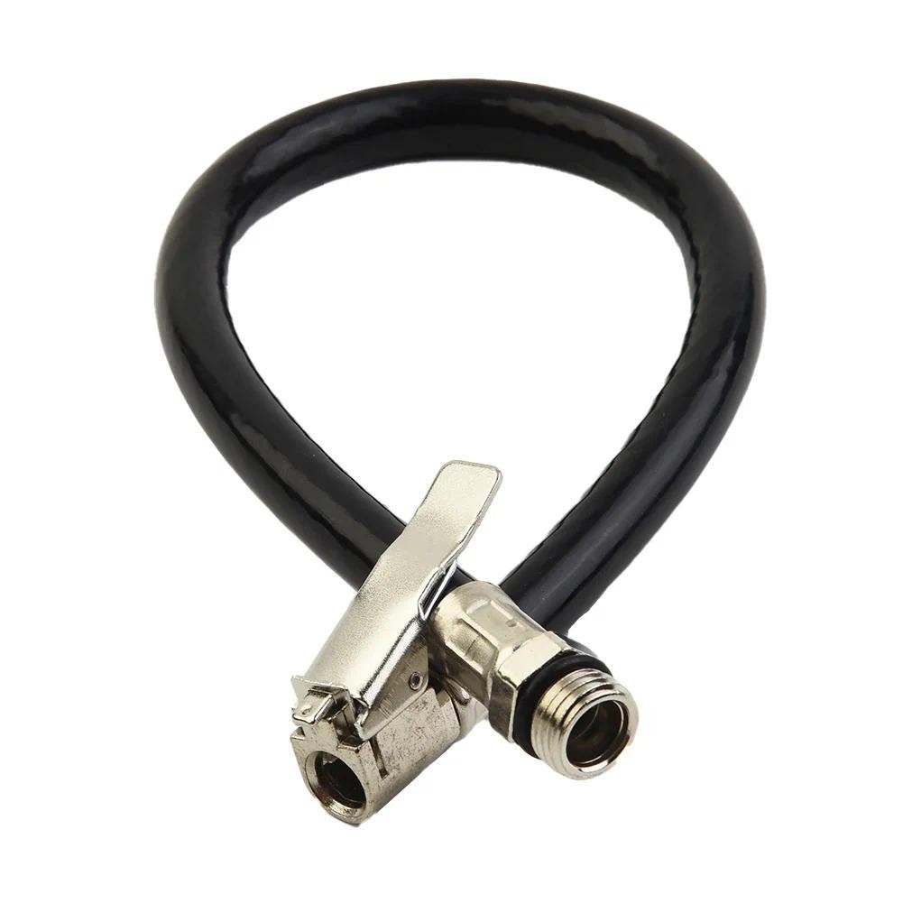 Air Tyre Inflator Pressure Auto Tire Hose Pump Gauge Hose Connector Automotive Tools Flexible Tire H