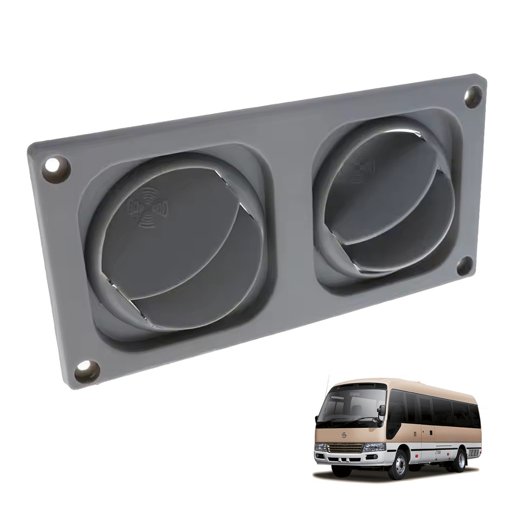 Kisi Ac Bus air vent ac mobil Penutup sakelar volume udara yang dapat disesuaikan Cocok untuk outlet