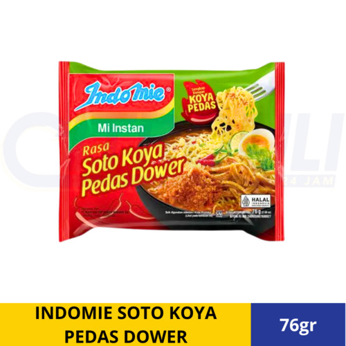 

INDOMIE SOTO KOYA PEDAS DOWER 76gr