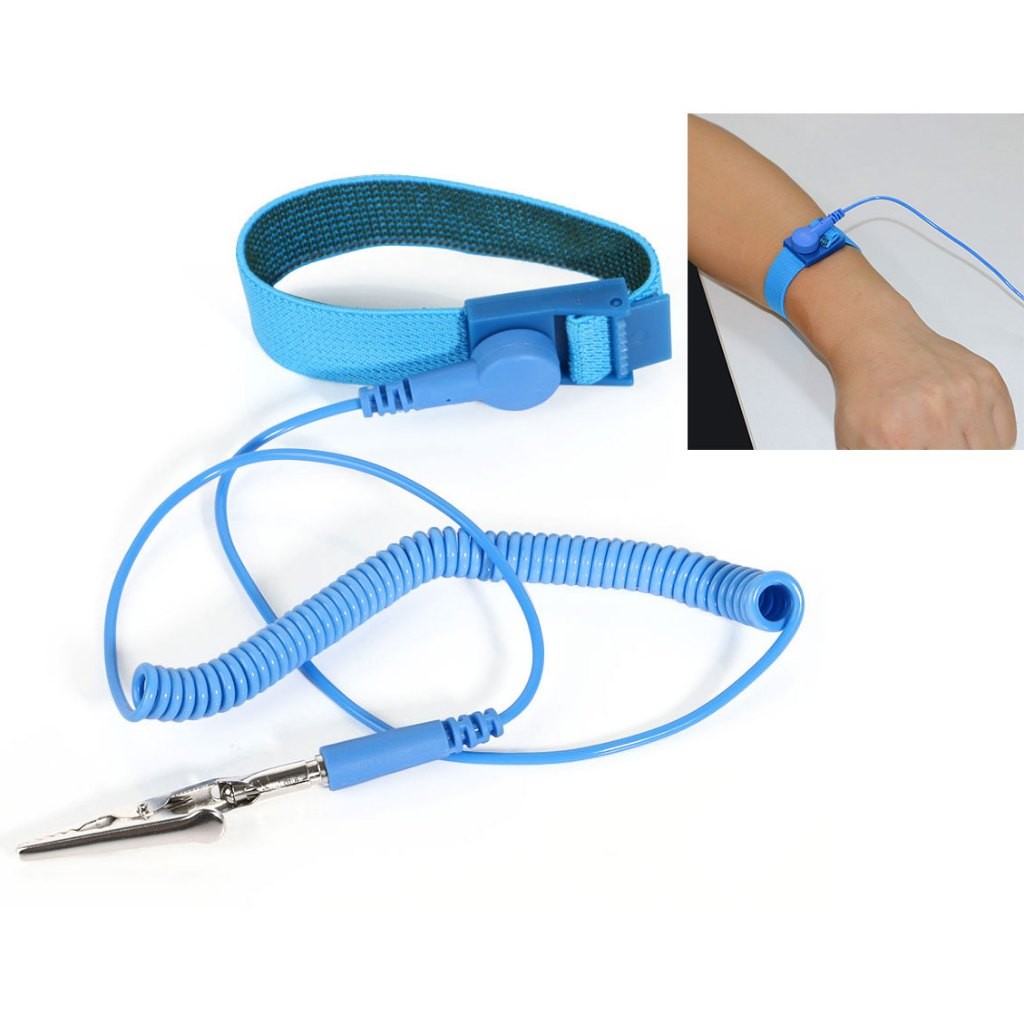 Anti Kesetrum Listrik Static Wrist Strap Pengaman Setruman