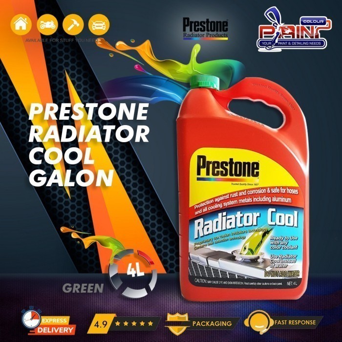 Prestone Radiator Coolant 4L - Merah