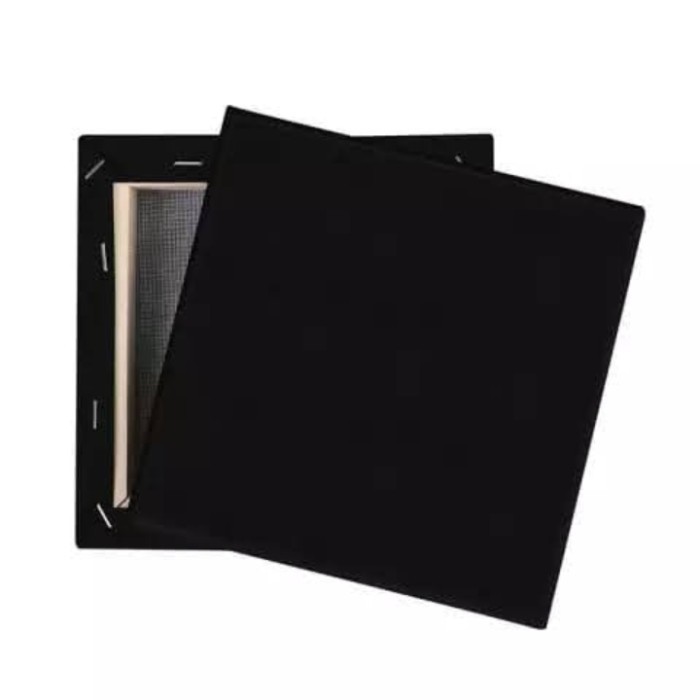 

kanvas lukis hitam 20 x 20 cm