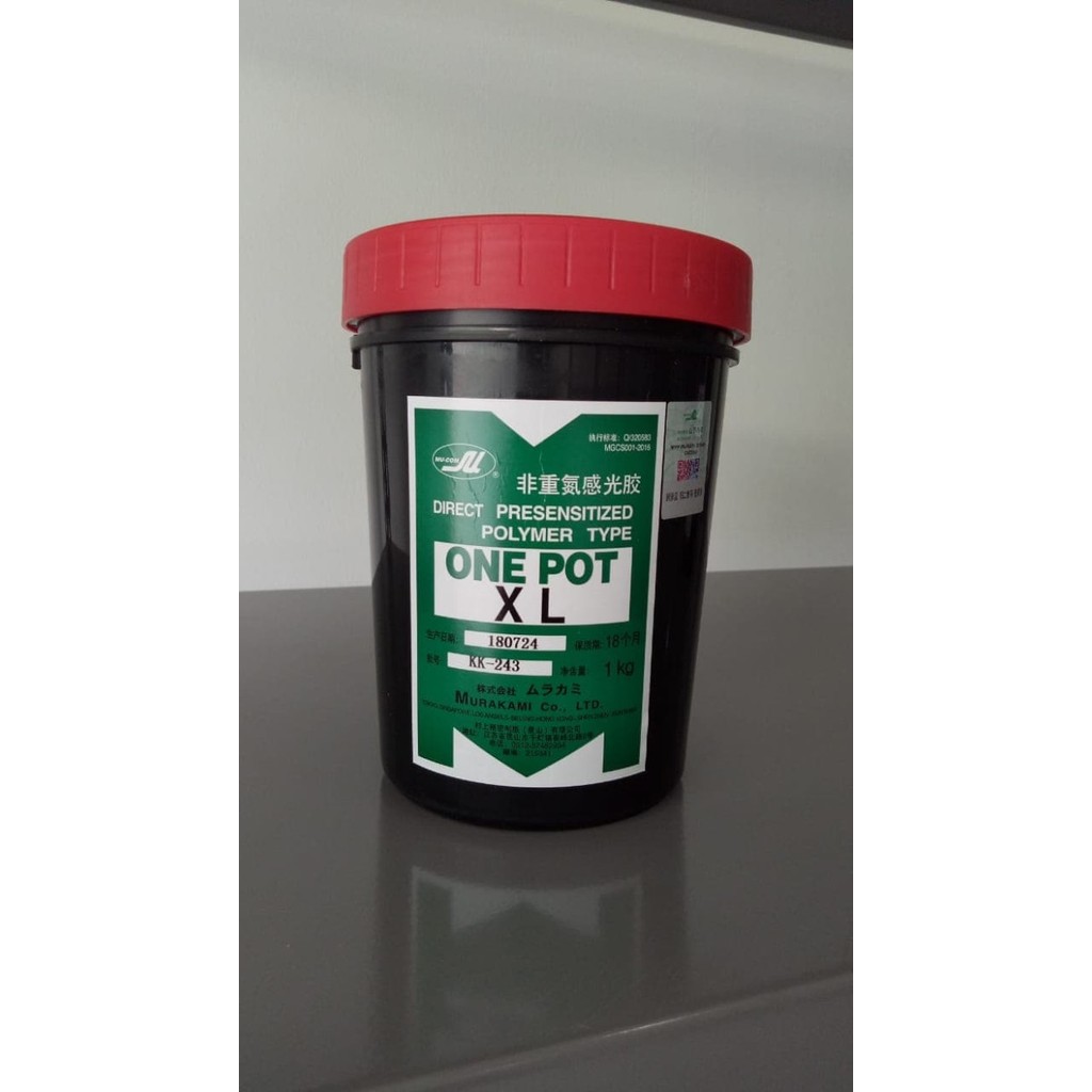 

Obat Afdruk Sablon (solvent base thick emulsion)
