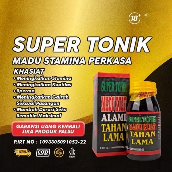 

[privasi aman] Madu Tonik Tjap Kuda 6x Asli Original - Madu Tonik 6x Lebih Kuat dan tahan lama ORIGINAL 100%