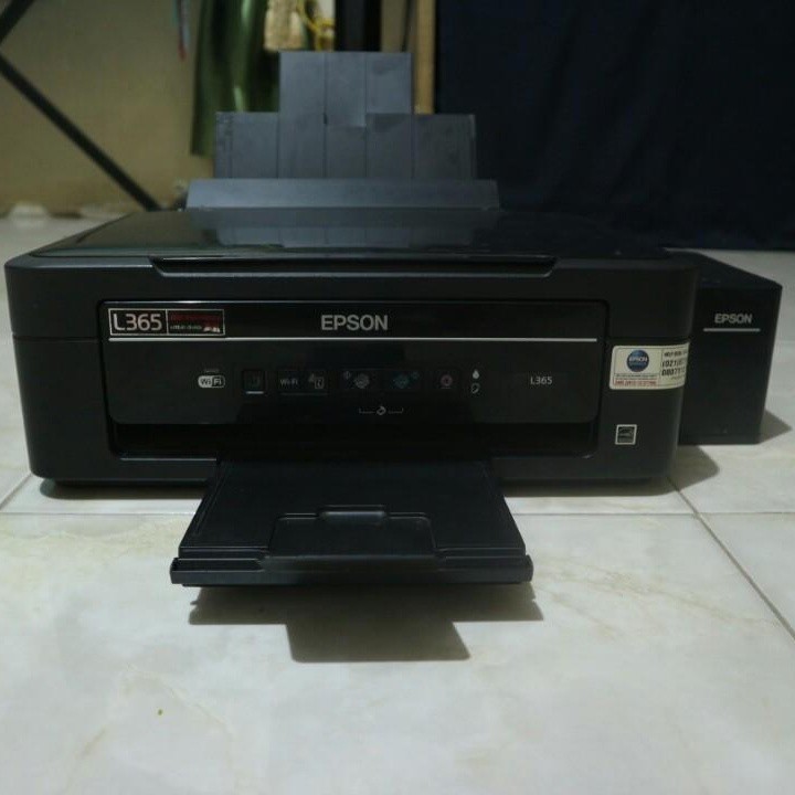 Printer EPSON L365 Color | Print Scan Copy | Tinta Baru Nozzle Full