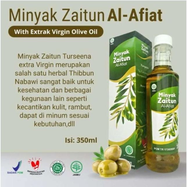 

Minyak Zaitun Ekstra Virgin Olive Oil 350 ml