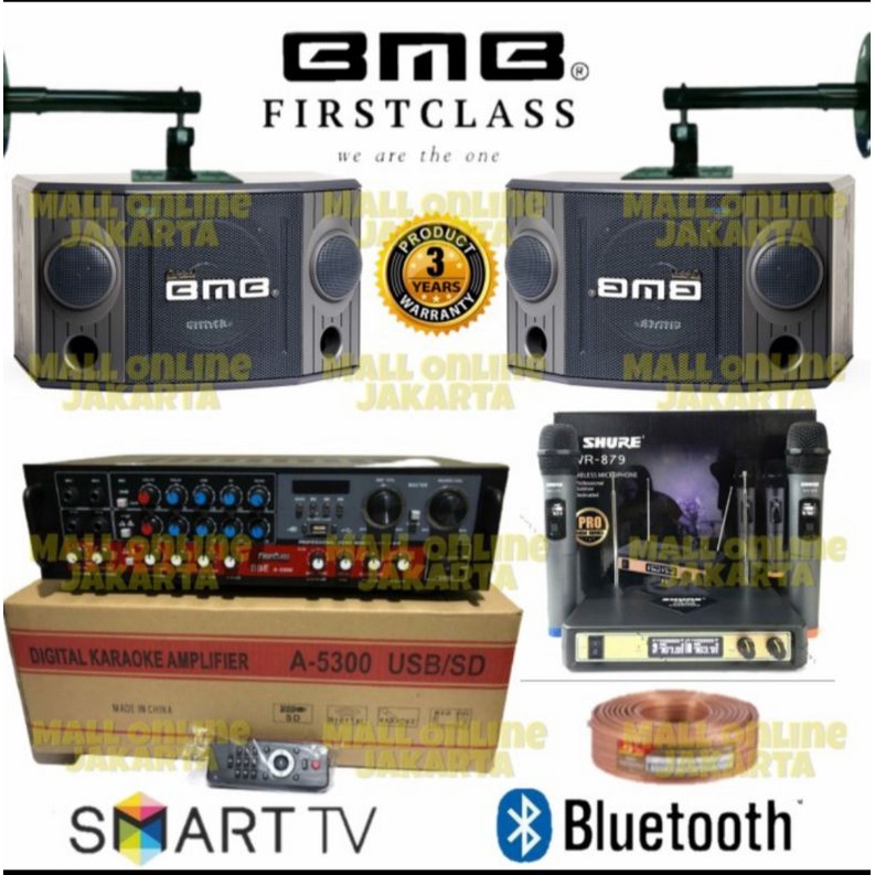 Paket Karaoke Sound BMB 8inch Original Indoor
