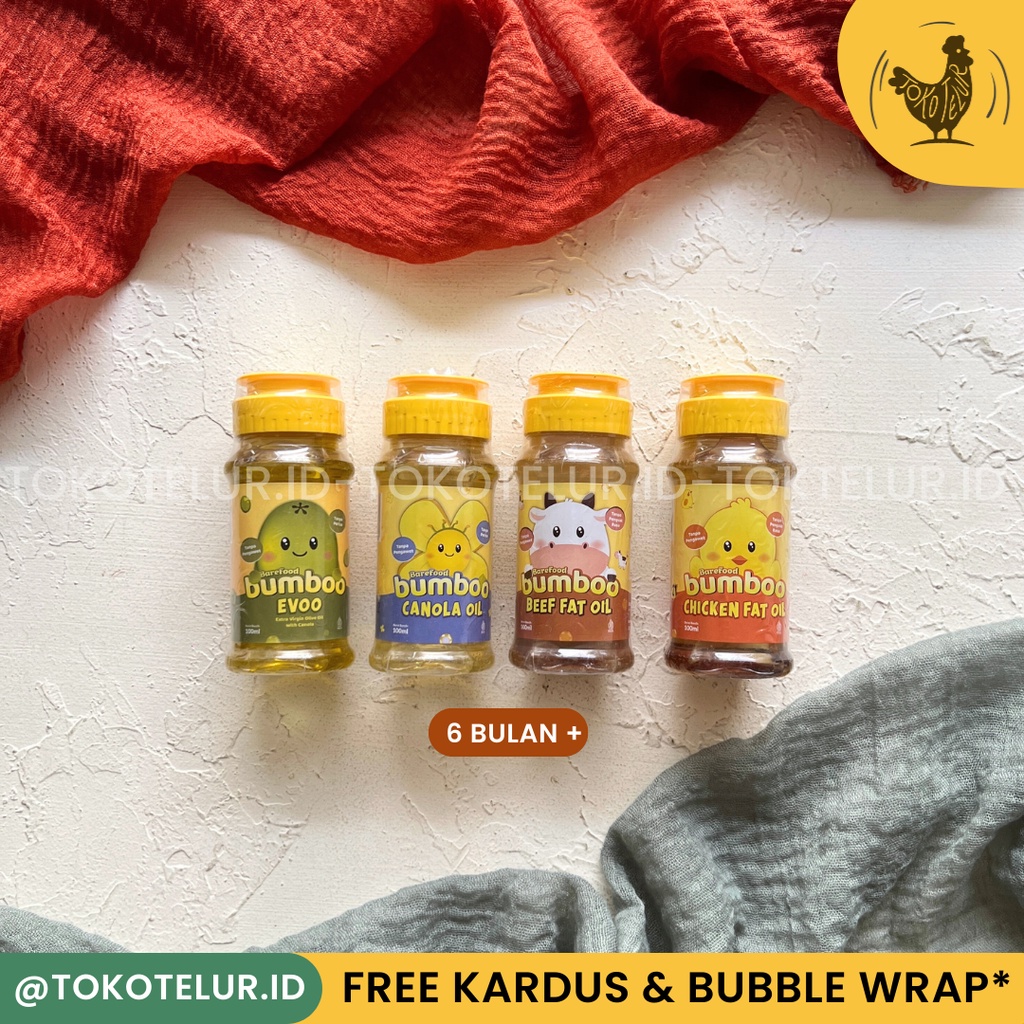 

BUMBOO - Fat Oil | Minyak Pilihan si Kecil Bahan Alami