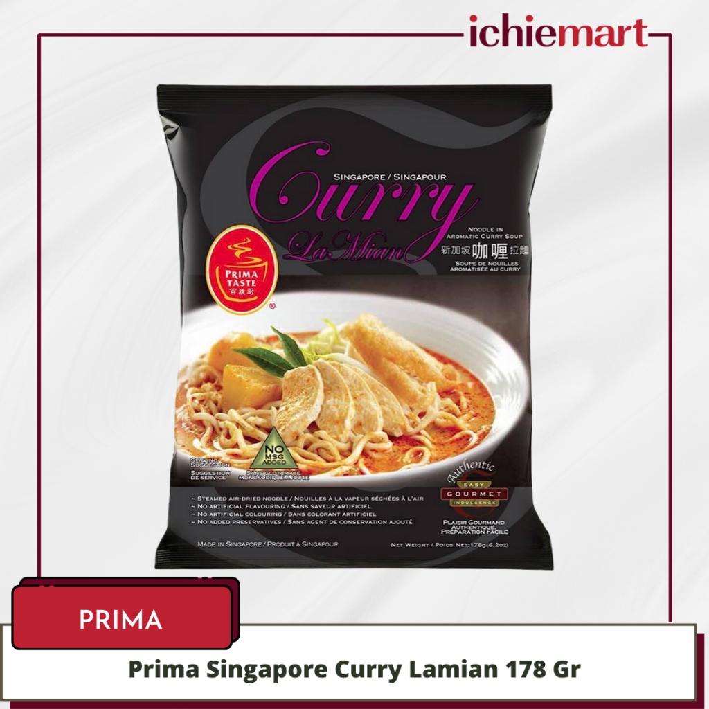Prima Taste Singapore Curry Lamian 185 Gr