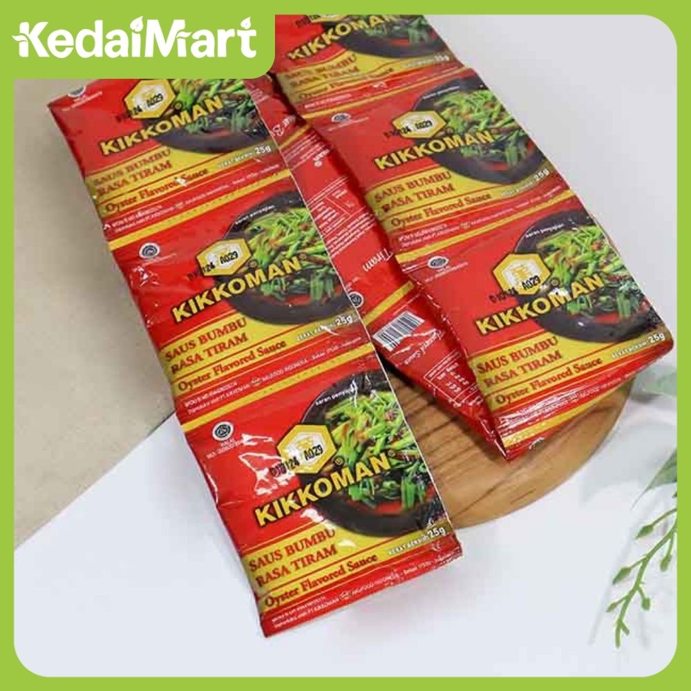 

Kikkoman Oyster Sauce Renceng 10 x 25 Gram