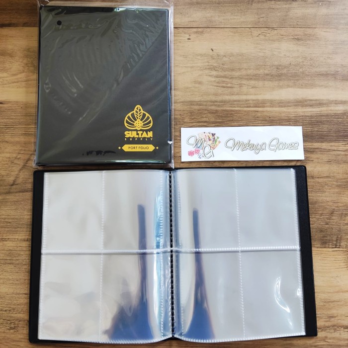 

Sultan A5 4p A4 9p Portfolio Slot 67x93mm Kartu Sport TCG KPOP Album - A5 4p